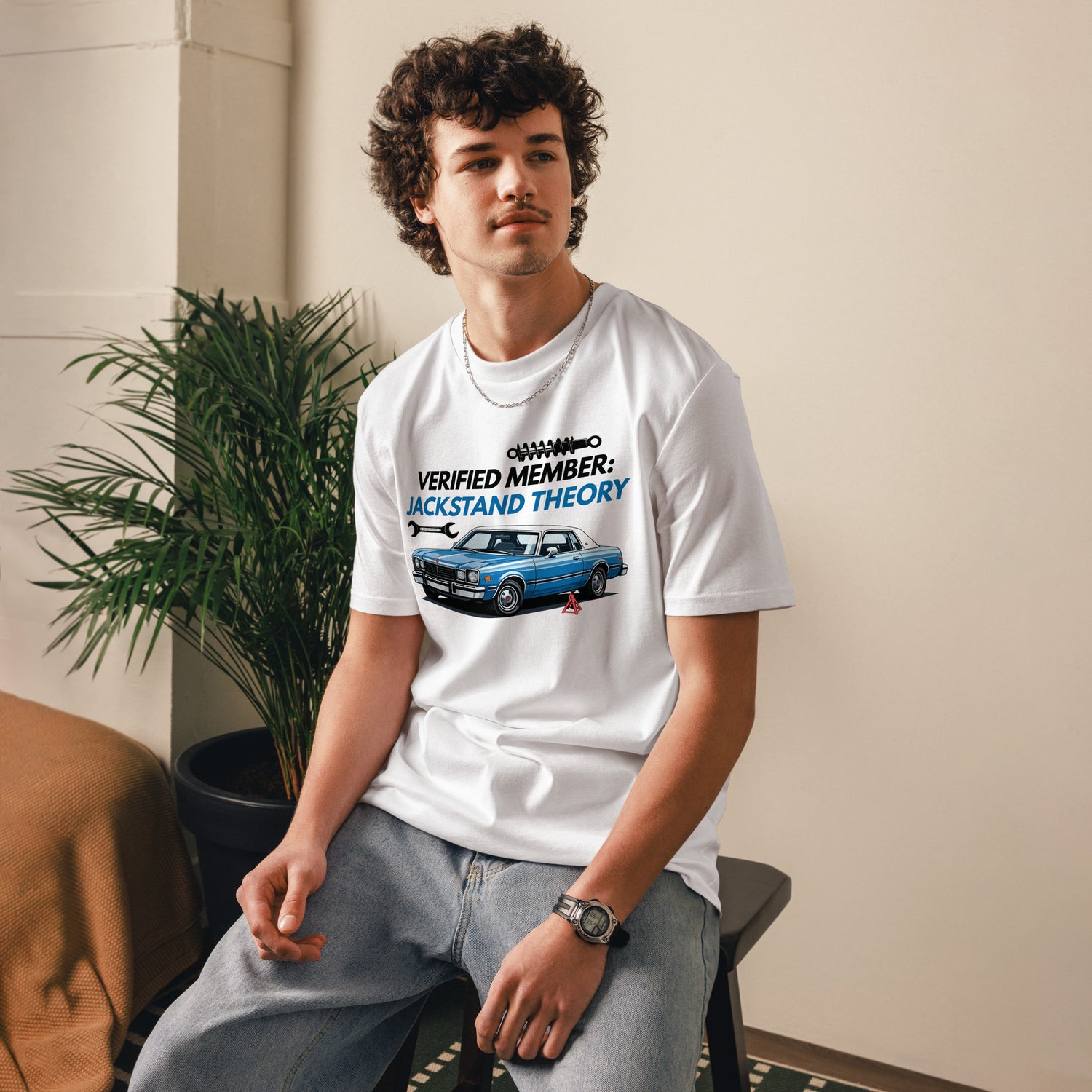 Jackstand Theory Verified Member Tee - Shirt - Jackstand Theory